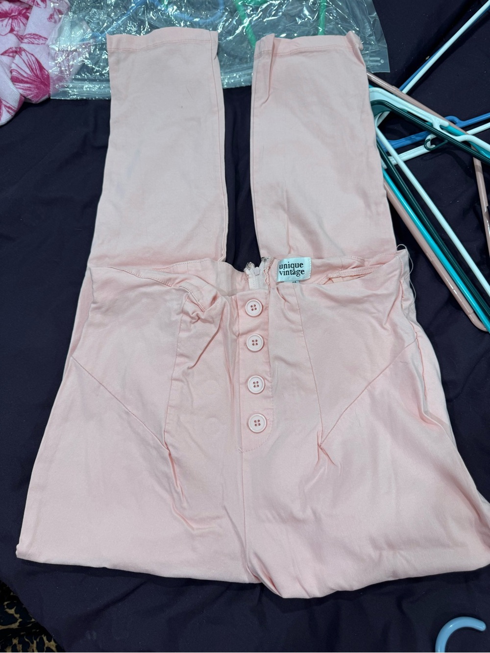 Unique Vintage Pink High Waist Pants size XL/14